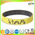 Pulseiras personalizadas do silicone personalizadas do silicone